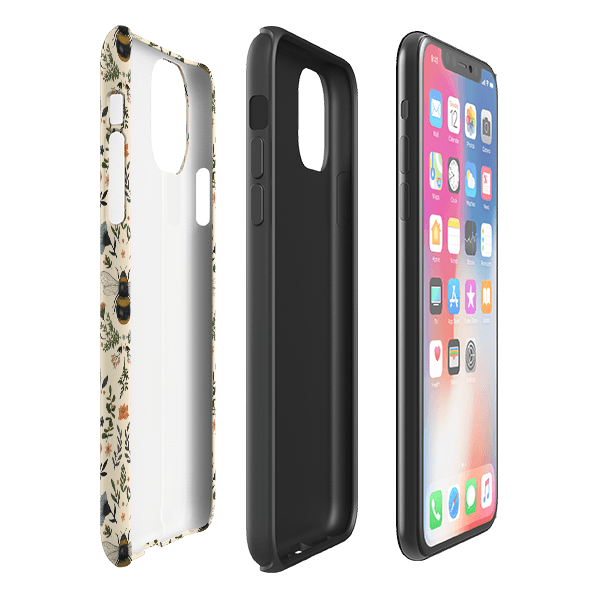 iPhone Tough Case - Bees 2 By Jade Mosinski