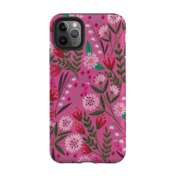 iPhone Tough Case - Pink Sunset By Lee Foster Wilson
