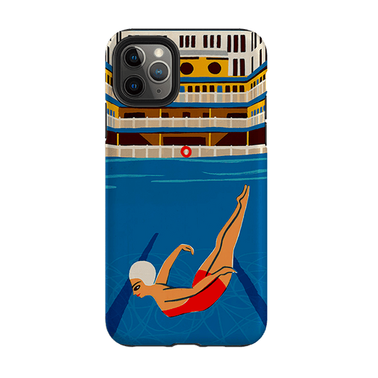 iPhone Tough Case - Piscine Molitor By Paul Thurlby