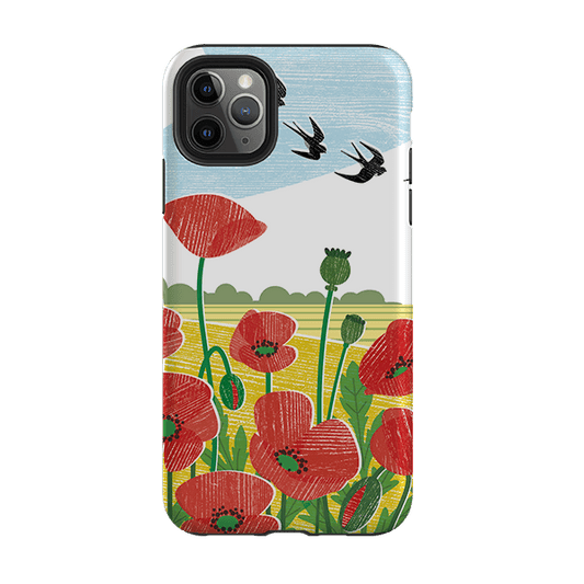 iPhone Tough Case - Poppy Fields By Liane Payne