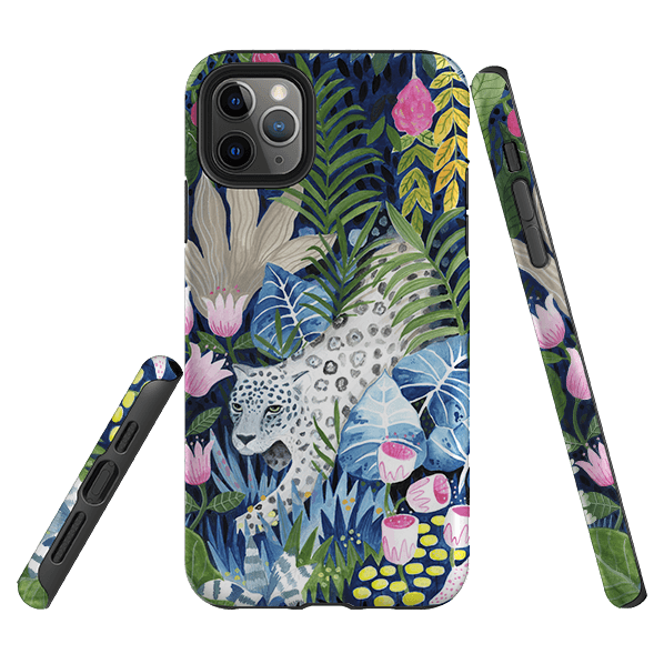 iPhone Tough Case - Prowling Leopard By Bex Parkin
