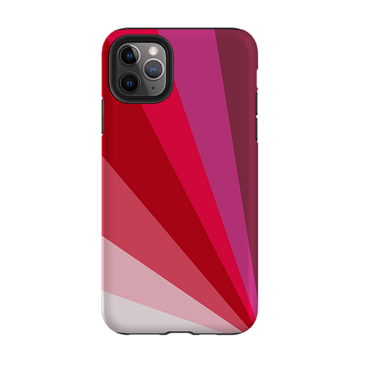 iPhone Tough Case - Ruby Fan By Kitty Joseph