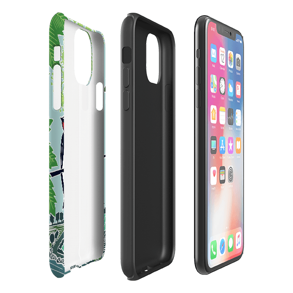 iPhone Tough Case - Swallows By Kate Heiss