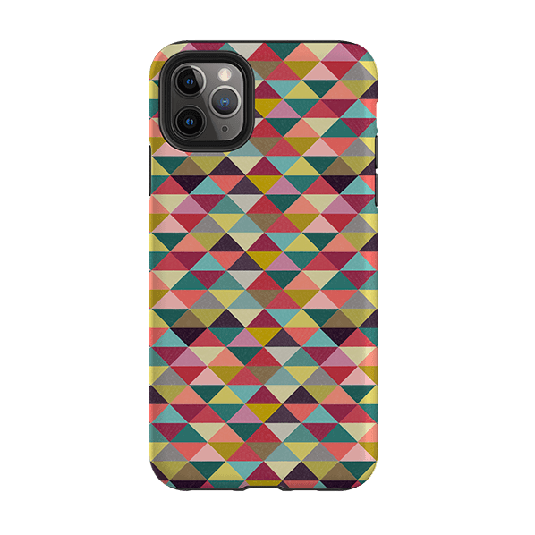 iPhone Tough Case - Triangle Geometric By Suzy Taylor
