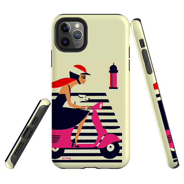 iPhone Tough Case - Vespa By Paul Thurlby