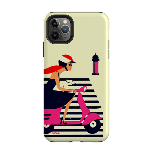 iPhone Tough Case - Vespa By Paul Thurlby