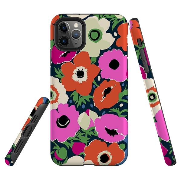 iPhone Tough Case - Windflowers By Sarah Campbell