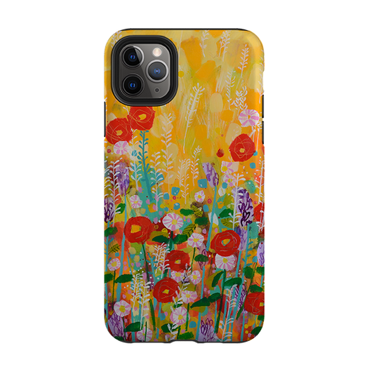 iPhone Tough Case - Summer Meadow By Claire West