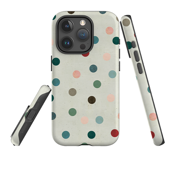 iPhone Tough Case - Whale Rider Dots By Katherine Quinn