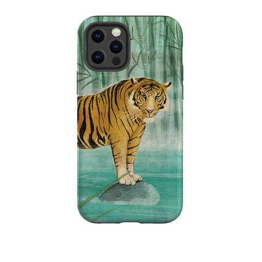 iPhone Tough Case - Tiger By Maja Lindberg