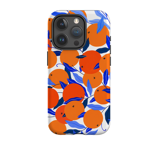 iPhone Tough Case - Arancello Pattern By Madalina Andronic