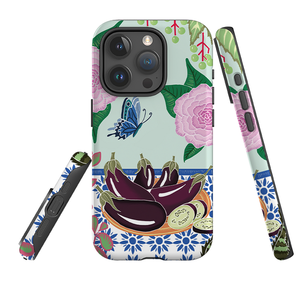 iPhone Tough Case - Aubergines By Kate Heiss