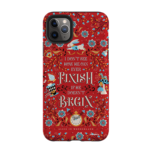 iPhone Tough Case - Alice By Jenny Zemanek
