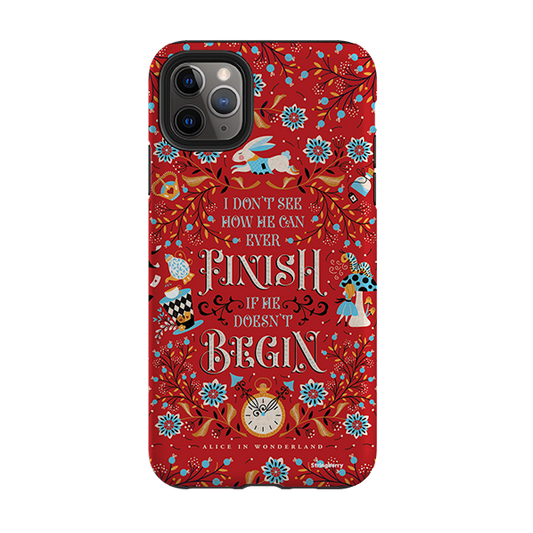 iPhone Tough Case - Alice By Jenny Zemanek