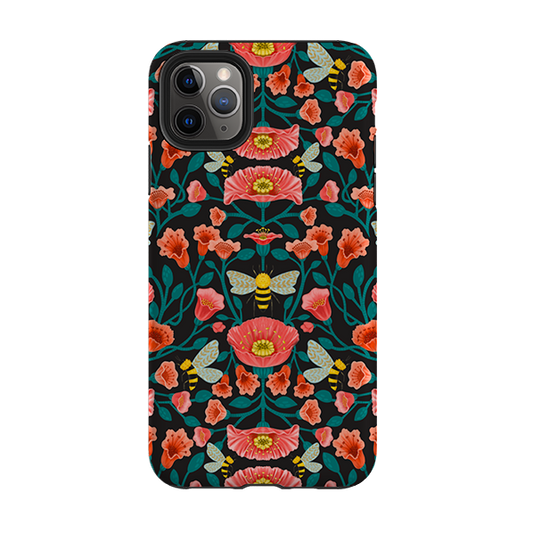 iPhone Tough Case - Buzz Floral By Nina Pace