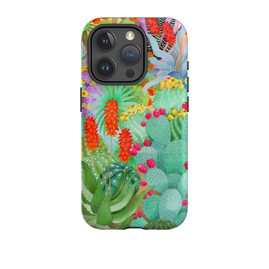 iPhone Tough Case - Cactus By Bex Parkin