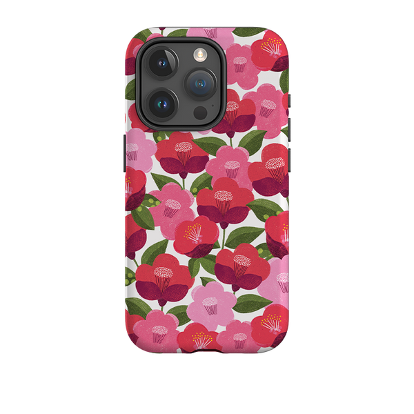 iPhone Tough Case - Camellia I By Ali Brookes