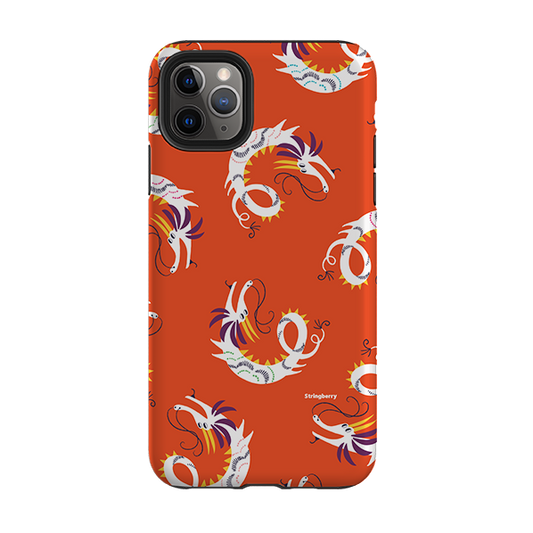 iPhone Tough Case - Dragons By Ali Brookes