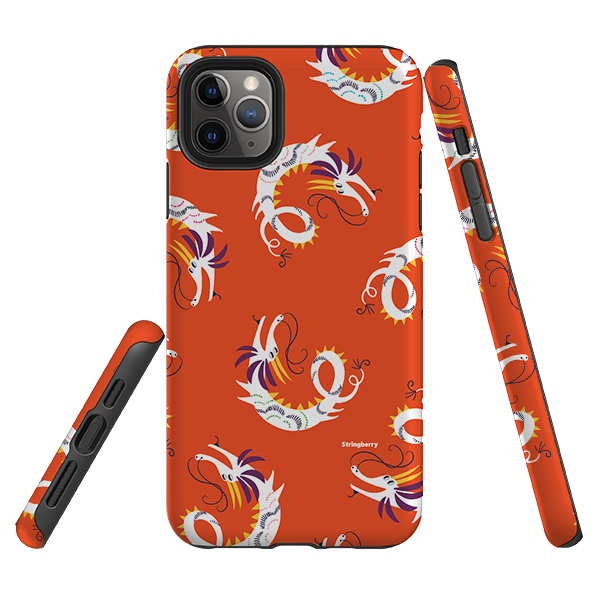 iPhone Tough Case - Dragons By Ali Brookes