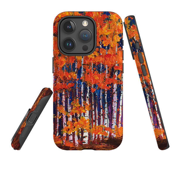 iPhone Tough Case - Falls In The Air By Linda Calvert Jacobson