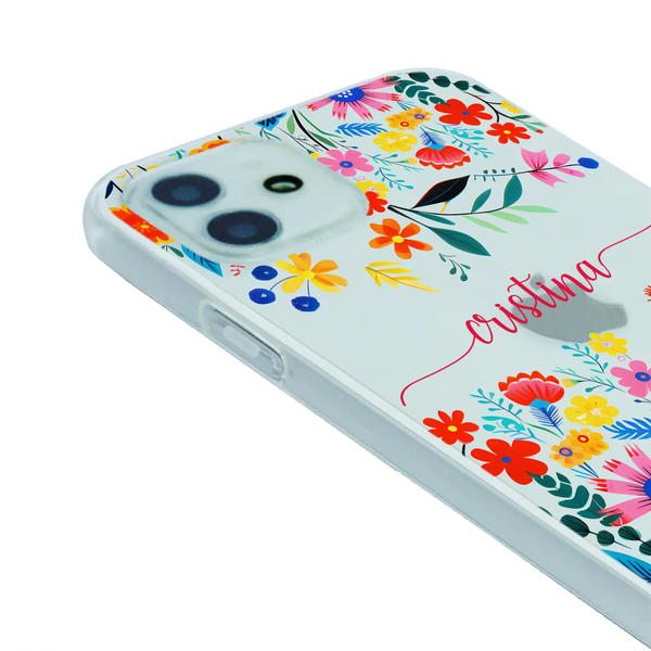 Happy Flowers - Custom iPhone case