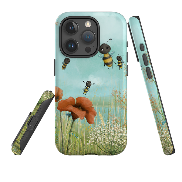 iPhone Tough Case - Flower Field By Maja Lindberg
