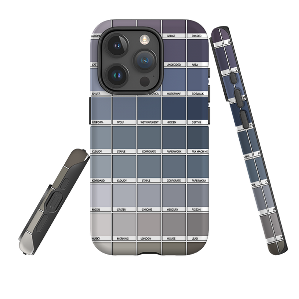iPhone Tough Case - Grey Chromology By Kitty Joseph