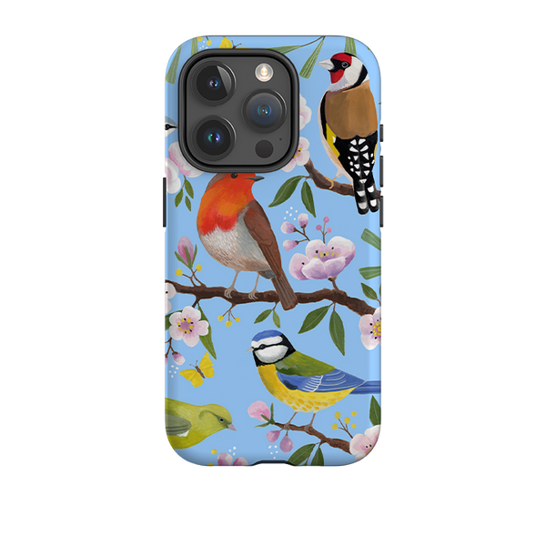 iPhone Tough Case - Garden Birds By Bex Parkin