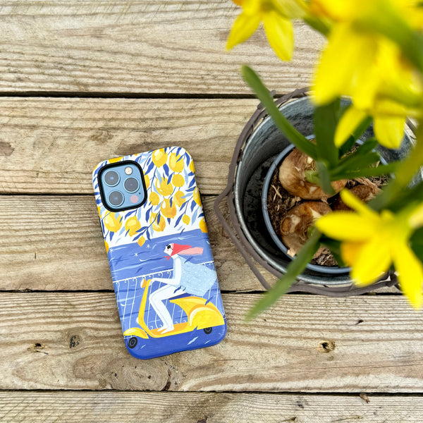 iPhone Tough Case - Amalfi Ride By Madalina Andronic