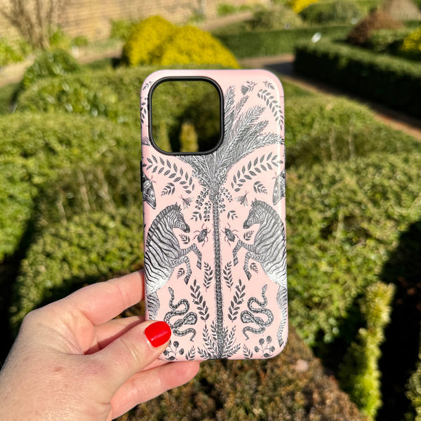 iPhone Tough Case - Zebra By Catherine Rowe