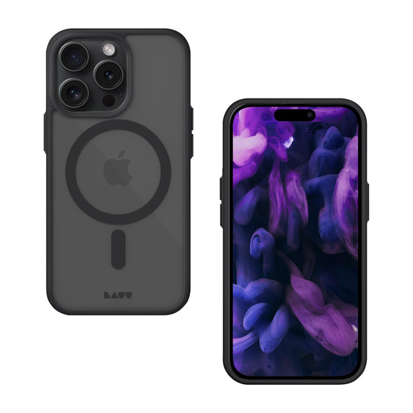 HUEX PROTECT case for iPhone 15/14/13 BLACK