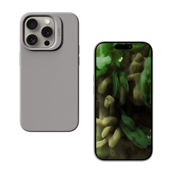 HUEX SLIM case for iPhone 15 Series - GREY