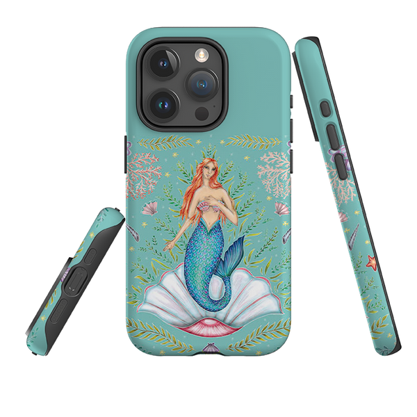 iPhone Tough Case - Mermaid By Catherine Rowe
