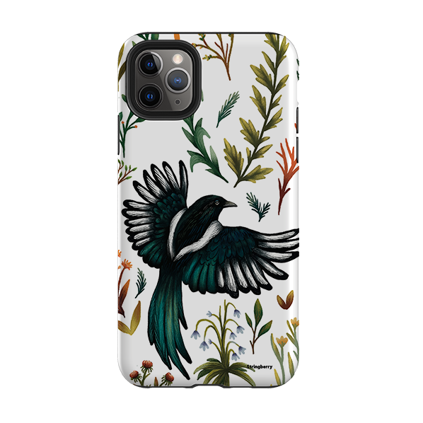 iPhone Tough Case - Magpie By Anna Stead