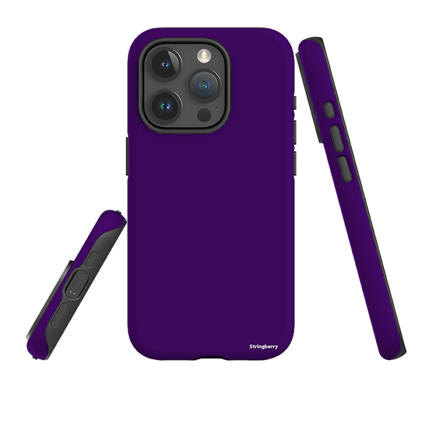 iPhone Tough Case - Manilla Purple