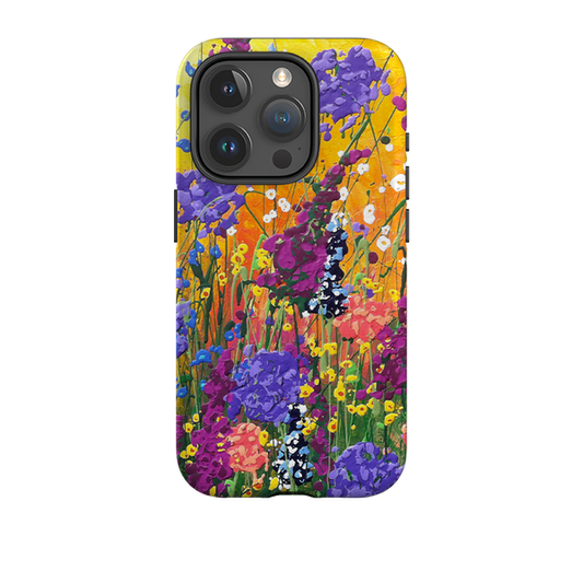 iPhone Tough Case - Morning Glory By Linda Calvert Jacobson