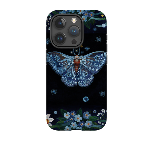 iPhone Tough Case - Night Moth By Maria Matos