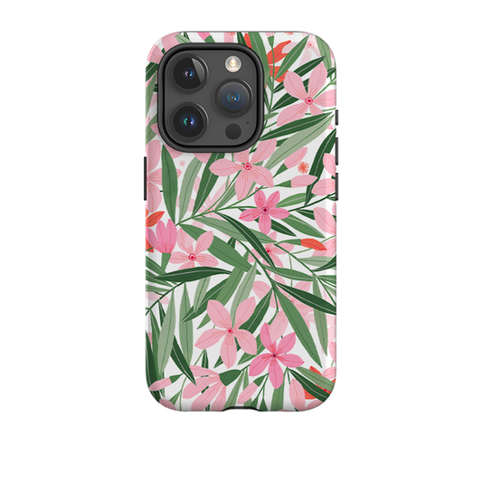 iPhone Tough Case - Oleandro Pattern By Madalina Andronic