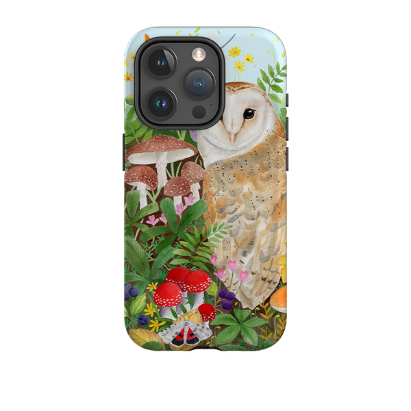 iPhone Tough Case - Owl Garden By Bex Parkin
