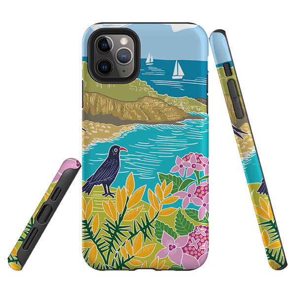 iPhone Tough Case - Porthgwarra Walk By Kate Heiss