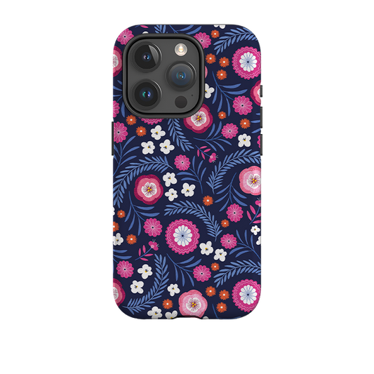 iPhone Tough Case - Posy Garden I By Ali Brookes