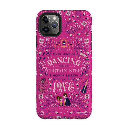 iPhone Tough Case - Pride And Prejudice Pink By Jenny Zemanek