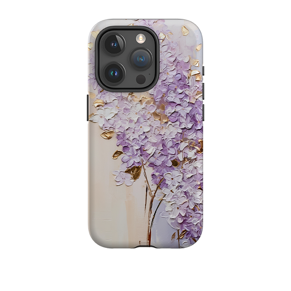 iPhone Tough Case - Purple Floral