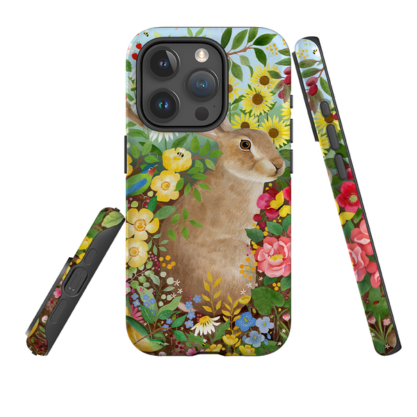 iPhone Tough Case - Rabbit Garden By Bex Parkin