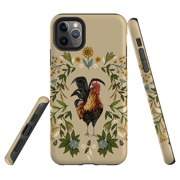 iPhone Tough Case - Rooster By Jade Mosinski