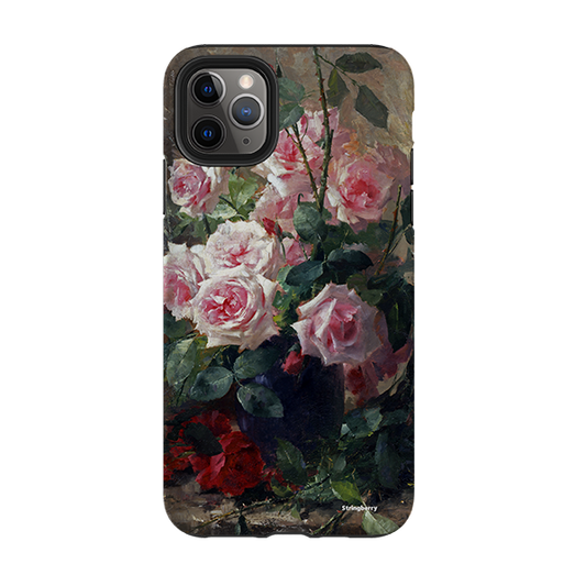 iPhone Tough Case - Rose Floral By Heritage
