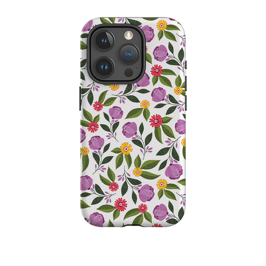 iPhone Tough Case - Rose Garden I By Ali Brookes