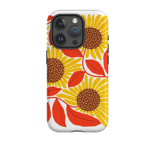iPhone Tough Case - Sunflower By Madalina Andronic