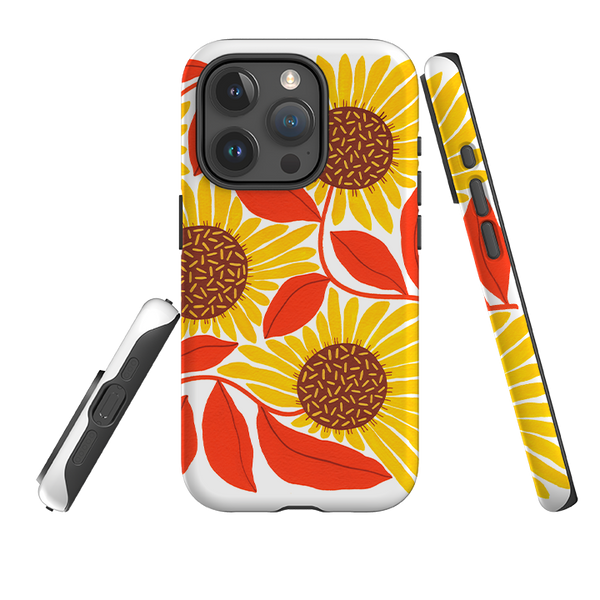 iPhone Tough Case - Sunflower By Madalina Andronic