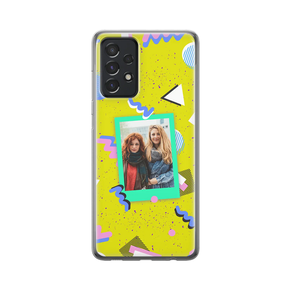 Retro Splash - Custom Galaxy A Case